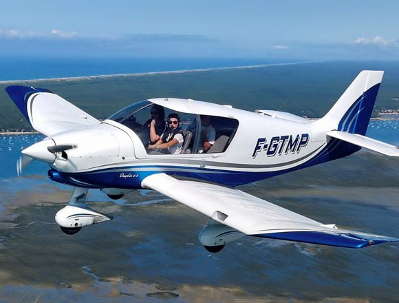 un dr400 in volo