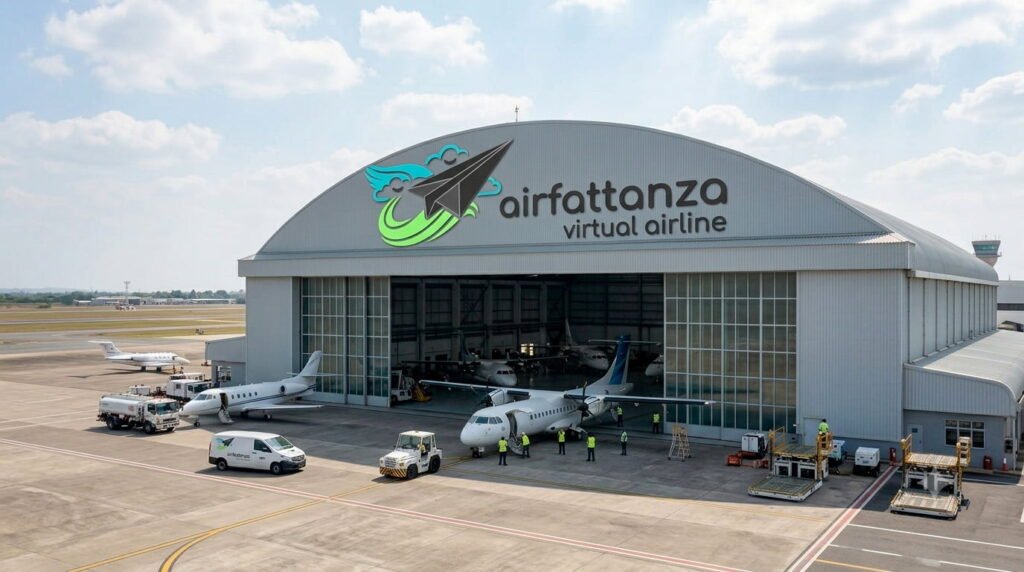 l'hangar virtuale di air fattanza